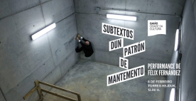 Performance final de Félix Fernández nas Torres Hejduk Performance final de Félix Fernández nas Torres Hejduk