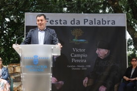La Ínsua dos Poetas le rinde homenaje póstumo al poeta Víctor Campio Pereira
