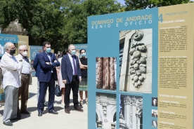 A Xunta impulsa a figura do arquitecto Domingo de Andrade cunha mostra itinerante que arranca na Alameda de Santiago