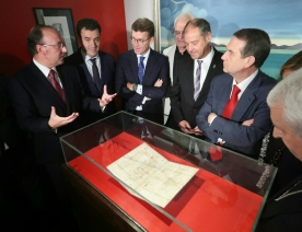 El Museo do Mar de Galicia abre las puertas de la exposición Pergamiño Vindel