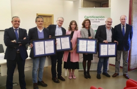 A Rede de Escolas de Arte e Superiores de Deseño da Consellería obtén o certificado de calidade de AENOR