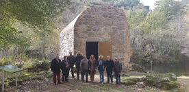 Muiños do santuario das Ermidas