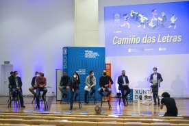 Valentín García e Anxo M. Lorenzo, na presentación da iniciativa