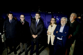 O titular da Xunta avanzou a segunda fase das obras co obxectivo de estender ao contorno da Capela dos Remedios o proxecto de posta en valor da ponte