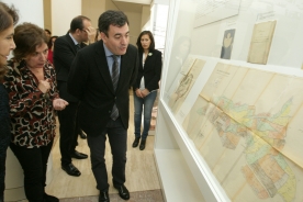 El conselleiro de Cultura, Educación e Ordenación Universitaria, Román Rodríguez González, inauguró en el Gaiás esta exposición