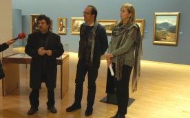 Pepe Galán presenta no Museo de Belas Artes da Coruña unha instalación arredor do escultor Isidoro Brocos Pepe Galán presenta no Museo de Belas Artes da Coruña unha instalación arredor do escultor Isidoro Brocos