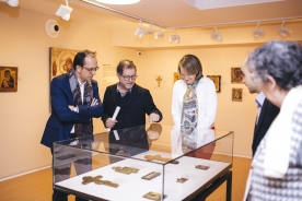 Anxo Lorenzo en la presentación de la obra