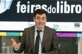 O conselleiro de Cultura, Educación e Ordenación Universitaria, Román Rodríguez, presentou no Gaiás o calendario das Feiras do Libro de Galicia 2017