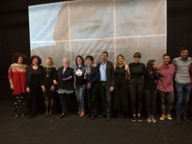 Jacobo Sutil fíxolle entrega hoxe deste galardón, que organiza a Escola Superior de Arte Dramática en colaboración coa Agadic