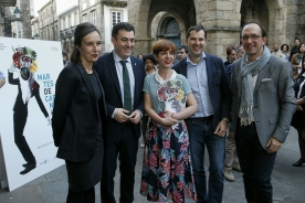 Román Rodríguez asiste á estrea da obra ‘Martes de Carnaval’ Román Rodríguez asiste á estrea da obra ‘Martes de Carnaval’