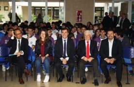 O conselleiro de Cultura, Educación e Ordenación Universitaria, Román Rodríguez, participou na presentación da publicación da obra 'Galicia entre nosotros'