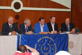 Rogelio Martínez recibiu os participantes do II Festival Internacional itinerante da música e do canto popular