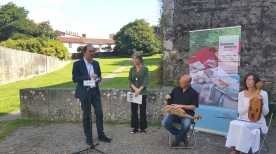 Anxo Lorenzo en la presentación de este festival