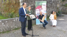 Anxo Lorenzo en la presentación de este festival