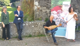 Anxo Lorenzo en la presentación de este festival