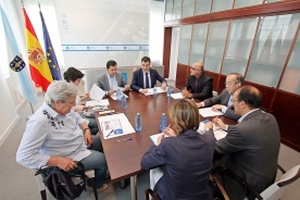 O conselleiro de Cultura e Educación reuniuse cos responsables do Clúster Audiovisual Galego, da Asociación Galega de Produtoras Independentes, da Asociación Galega de Empresas do Audiovisual (AEGA) e da Asociación Galega de Guionistas O conselleiro de Cultura e Educación reuniuse cos responsables do Clúster Audiovisual Galego, da Asociación Galega de Produtoras Independentes, da Asociación Galega de Empresas do Audiovisual (AEGA) e da Asociación Galega de Guionistas