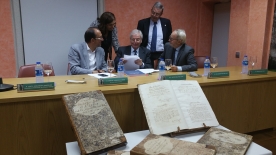 O secretario xeral de Cultura destacou o valor patrimonial e o enorme interese dos manuscritos para a investigación sobre a historia de Galicia