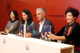 Valentín García acompañó hoy a Carmen Penim en la rueda de prensa de presentación Valentín García acompañó hoy a Carmen Penim en la rueda de prensa de presentación