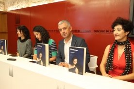 Valentín García acompañó hoy a Carmen Penim en la rueda de prensa de presentación