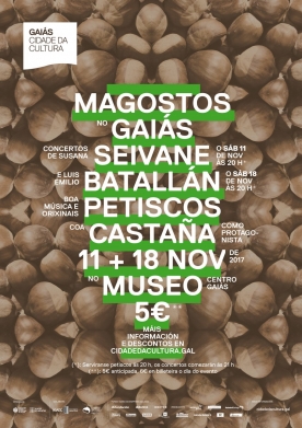 A Cidade da Cultura de Galicia convida este ano a gozar non dun, senón de dous ‘Magostos no Gaiás’