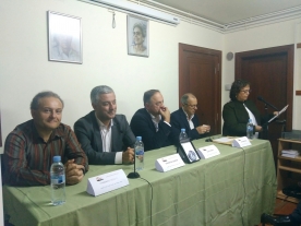 El secretario general de Política Lingüística, Valentín García, participó hoy a la tarde en Gres en el acto de entrega del II Premio Xosé Neira Vilas de Novela Corta