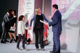 El conselleiro de Cultura, Educación e Ordenación Universitaria, Román Rodríguez, presidió hoy la entrega de los Premios Emprende Gaiás - Sixto Seco