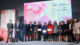 El conselleiro de Cultura, Educación e Ordenación Universitaria, Román Rodríguez, presidió hoy la entrega de los Premios Emprende Gaiás - Sixto Seco