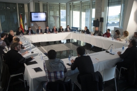El conselleiro de Cultura, Román Rodríguez, presidió la primera reunión de trabajo para la planificación de la acción cultural de la comunidad para los próximos cuatro años El conselleiro de Cultura, Román Rodríguez, presidió la primera reunión de trabajo para la planificación de la acción cultural de la comunidad para los próximos cuatro años