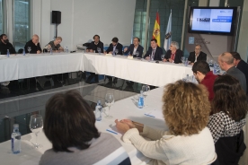 El conselleiro de Cultura, Román Rodríguez, presidió la primera reunión de trabajo para la planificación de la acción cultural de la comunidad para los próximos cuatro años