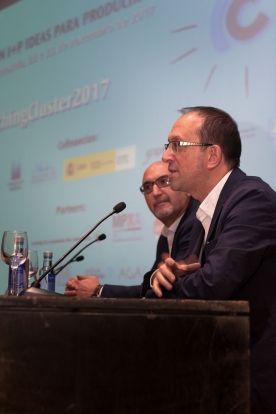 El secretario general de Cultura, Anxo Lorenzo, participó en la clausura de la sesión de mañana