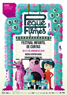 La Cidade da Cultura de Galicia volverá a celebrar el fin de semana del 20 y 21 de enero de 2018 el festival infantil de cortos PequeFilmes