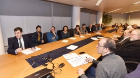 La Consellería de Cultura, Educación y Ordenación Universitaria reunió ayer cerca de una veintena de expertos del ámbito cultural vigués