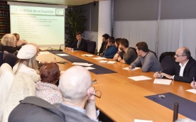 La Consellería de Cultura, Educación y Ordenación Universitaria reunió ayer cerca de una veintena de expertos del ámbito cultural vigués