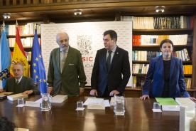 El conselleiro de Cultura y Educación participó hoy en la presentación de este libro editado por el Consejo Superior de Investigaciones Científicas