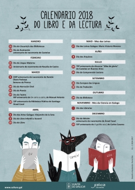 A Consellería difunde este material entre as librarías e as bibliotecas públicas galegas