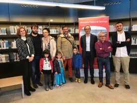 Anxo Lorenzo participa en la celebración del Día del Usuario/a de las Bibliotecas