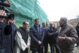 El presidente de la Xunta visitó hoy el Monasterio de Santa María A Real de Oseira El presidente de la Xunta visitó hoy el Monasterio de Santa María A Real de Oseira