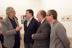 O conselleiro de Cultura na inauguración da exposición O conselleiro de Cultura na inauguración da exposición