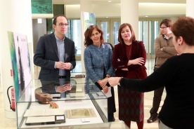 No acto de presentación participaron a secretaria xeral de Igualdade e o secretario xeral de Cultura