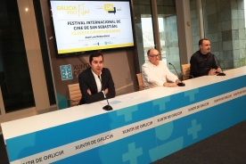 José Luis Rebordinos ofreceu unha charla-coloquio sobre as oportunidades que brinda o certame donostiarra e mantivo reunións individuais sobre proxectos galegos José Luis Rebordinos ofreceu unha charla-coloquio sobre as oportunidades que brinda o certame donostiarra e mantivo reunións individuais sobre proxectos galegos