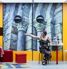  El Centro Dramático Galego (CDG) finaliza este fin de semana la primera estadía del espectáculo Divinas Palabras Revolution en Santiago de Compostela