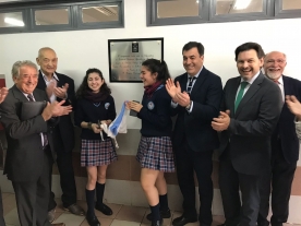 El conselleiro de Cultura, Educación y Ordenación Universitaria, Román Rodríguez, mantuvo esta mañana una reunión con la directiva del Centro Galicia de Buenos Aires