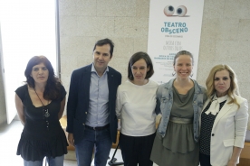 El programa ?Teatro Ob-sceno? acogerá entre el viernes y el domingo dos pases diarios de ?Amor? de Helen Bertels, ?Deja de Tocarla, Sam? de AveLina Pérez, y ?Barbarie en blanco y negro? de Josi Lage