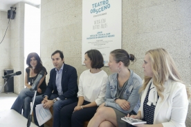 El programa ?Teatro Ob-sceno? acogerá entre el viernes y el domingo dos pases diarios de ?Amor? de Helen Bertels, ?Deja de Tocarla, Sam? de AveLina Pérez, y ?Barbarie en blanco y negro? de Josi Lage
