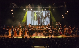 El Gaiás festeja mañana el Día de la Música con un concierto al aire libre de SondeSeu, una de las primeras orquestas folk europeas