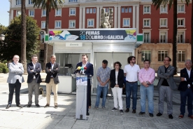 Abre sus puertas la Feria del Libro de A Coruña Abre sus puertas la Feria del Libro de A Coruña