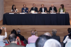 Anxo Lorenzo en la presentación del ciclo musical