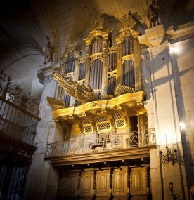 Órgano barroco de la iglesia de Iria Flavia