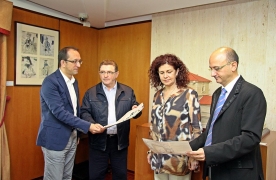 O secretario xeral de Cultura, Anxo Lorenzo, na presentación das xornadas 