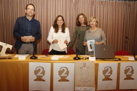 O secretario xeral de Cultura, Anxo Lorenzo, na presentación do certame da Fundación IgualArte